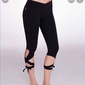 Free People Turn Up Tie Capri Sz S